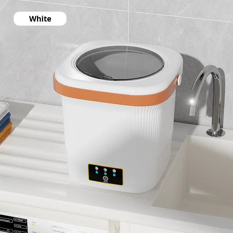Hot Selling Electric Portable Mini Washing Machine with Spin Dry Function Foldable Desig aperçu 4