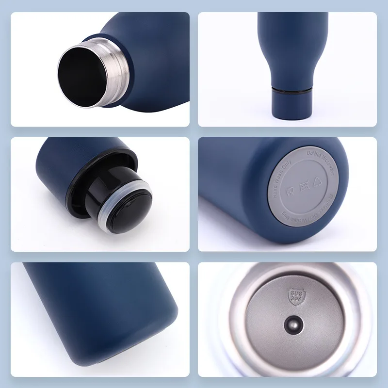 Custom OEM Colorful Cola Shape 304 Stainless Steel Insulated Sports ...