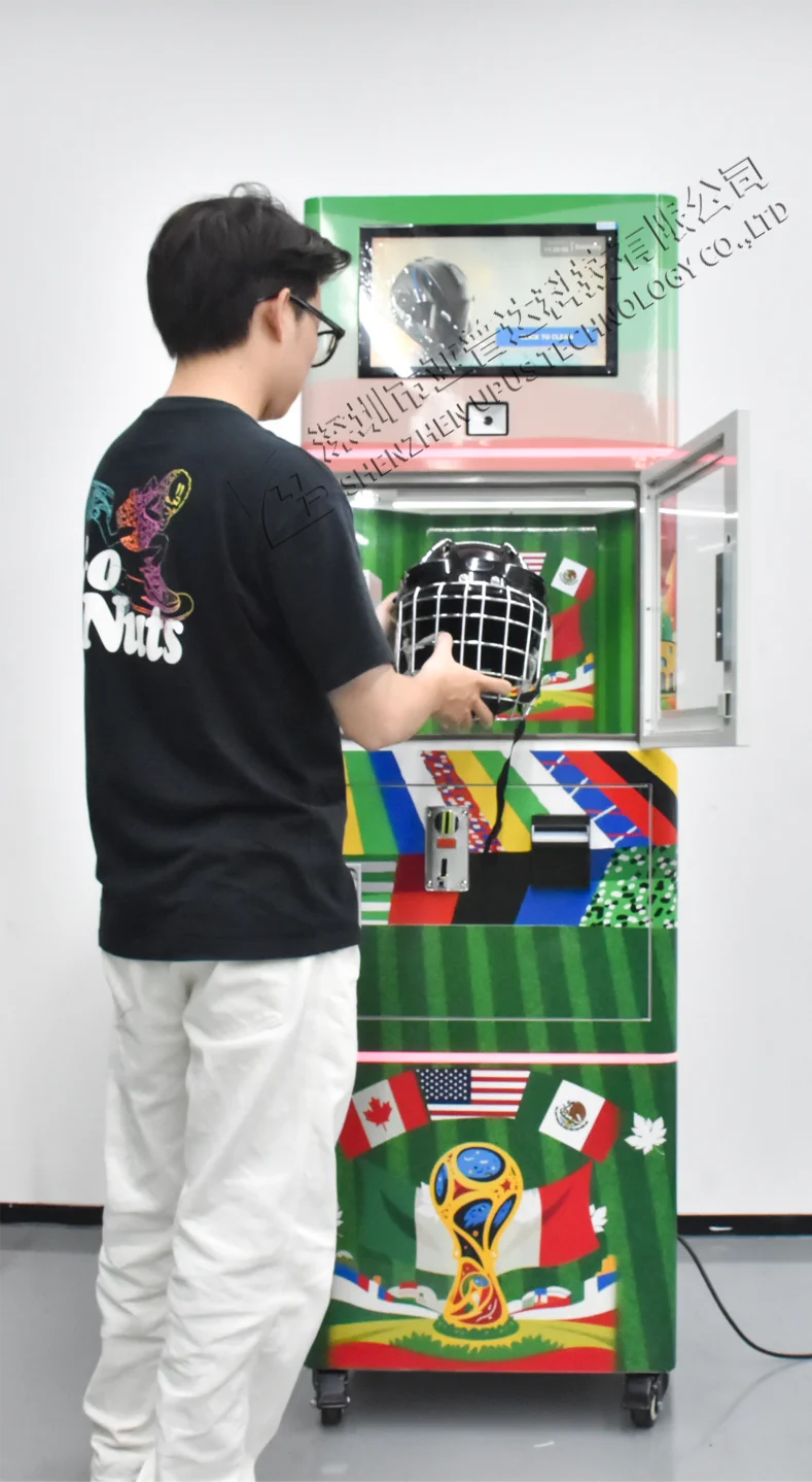 product patent manufacturer custom automatic commercial motorcycle bike helmet vendo dry cleaning washing machine with wordcup theme-12