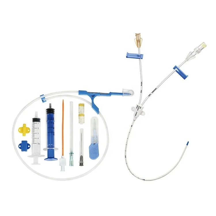 Набор для катетеризации центральных вен кратковременного использования. Венозный катетер PICC. Набор Double-Lumen Catheter. Lepu Medical катетер. Набор для катетеризации центральных вен g22.