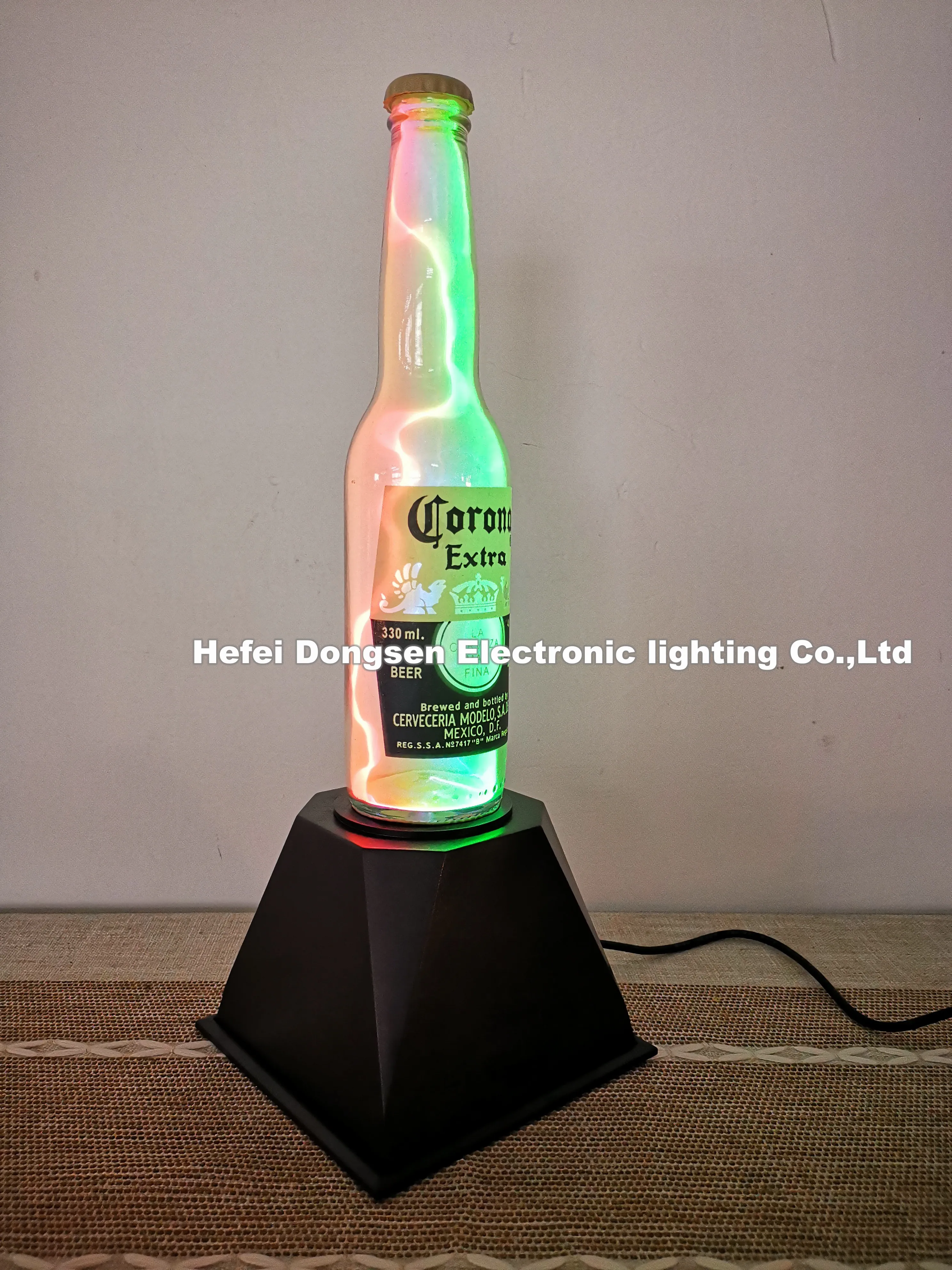 plasma bottle lamp