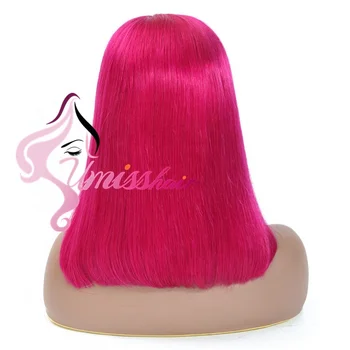 Ombre Wig For Shy HairWig Human Hair Wig Wigs Human Hair Lace Front Raw Indian Temple Hair