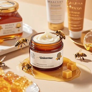 Customised Whitening Oil for Dry Skin Home Use with Moisturising & Hydrating Scent Organic Honey Essence Face Cream