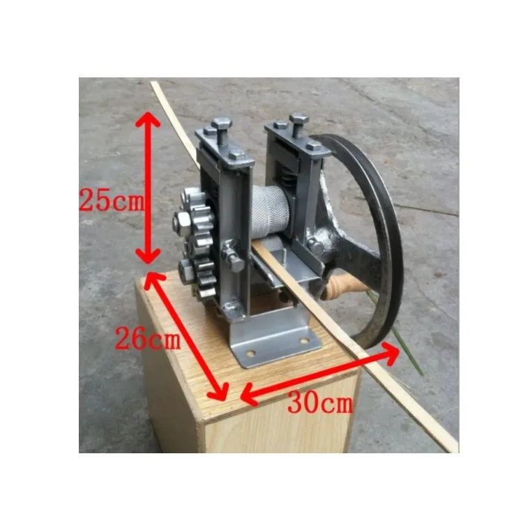Bambus-Splitter-Teiler 4-Schnitt  Bambusspaltmaschine Aus Manganstahl Fr  Handwerk