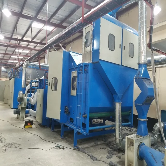 Ёмкость 1000 кг/ч HONGYI-большая емкость Airlaid кокосовый коик/машина из отработанного волокна для татами-матрацов