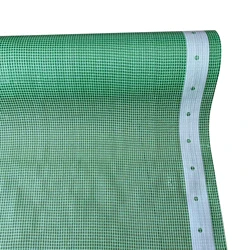 Waterproof Scaffold Sheeting 2m x 45m Roll Clear Cover 170gsm