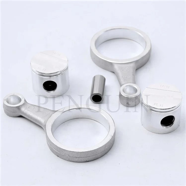 Bezier,Copelan,Frascold,Dorin,GEA Bock,Carrier Refrigeration Compressor Spare Parts Piston and Connecting Rod Assembly