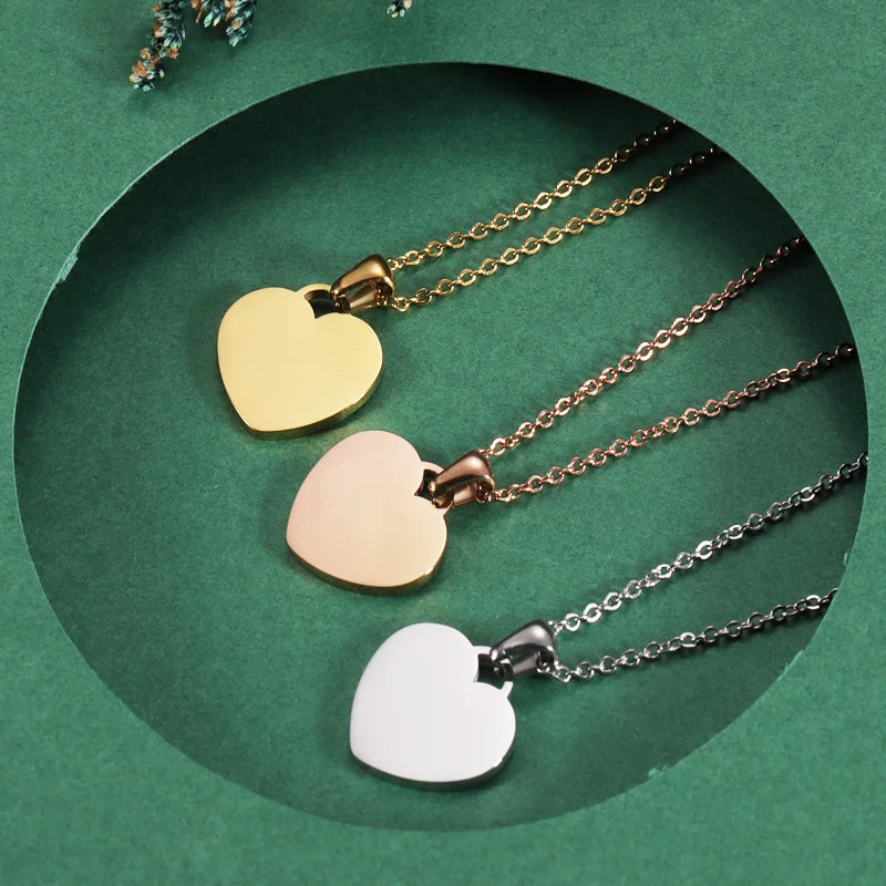 Fashion Heart Pendant Necklace