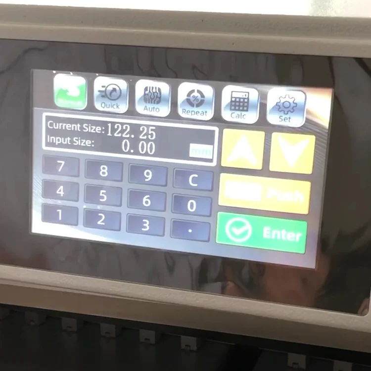 Digital Control Program Paper Cutter 460mm A3 Paper Guillotine E460T Cutting Machine