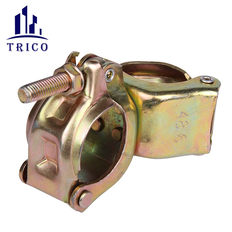 Hebei Factory Scaffolding Pipe Clamp Pressed Or Drop Forged Scaffolding