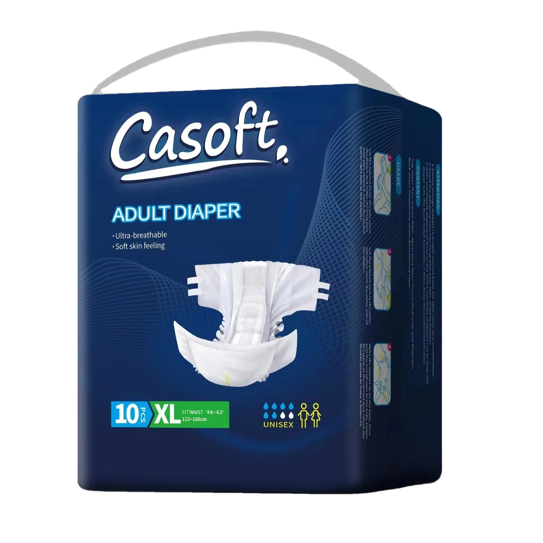 CASOFT Adult Diapers - High Quality Incontinence Solutions