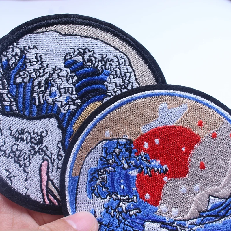 Custom Embroidered Work Patches Embroider Supplier for Bag Clothes