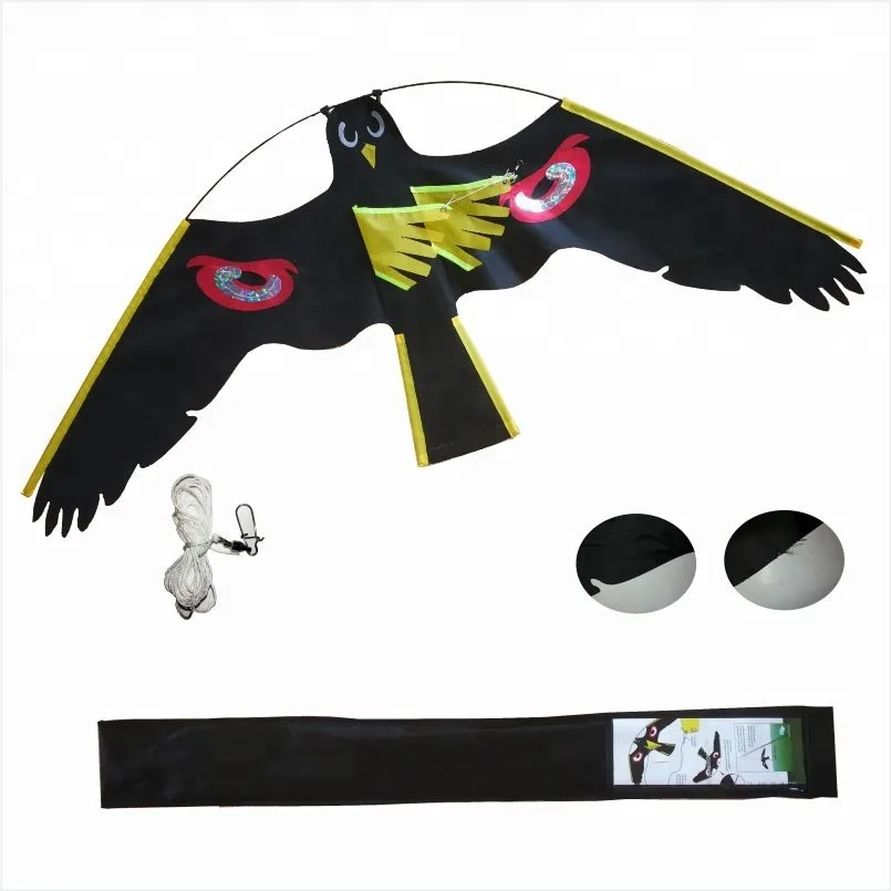 Qiao Liang Laser Reflective Bird Kite Capable of Stimulating Bird Eyes  Hawk Kite Bird Scarer  for Farmers