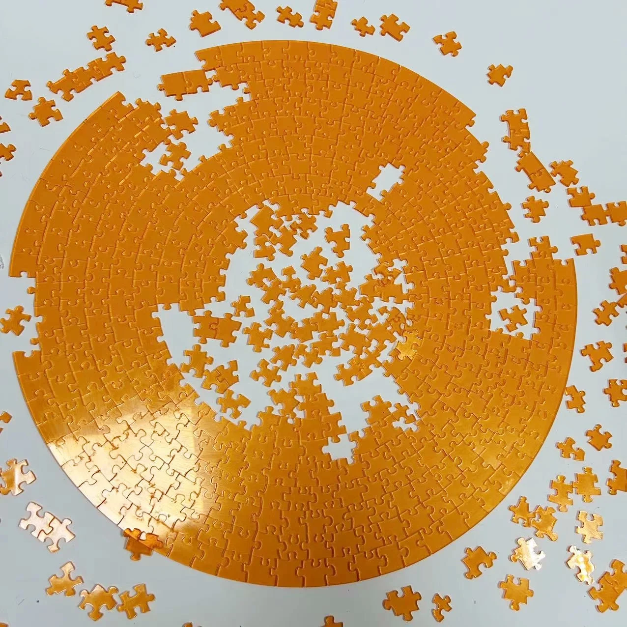 Clear Acrylic 500-Piece Jigsaw Puzzle for Adults - Customizable ODM