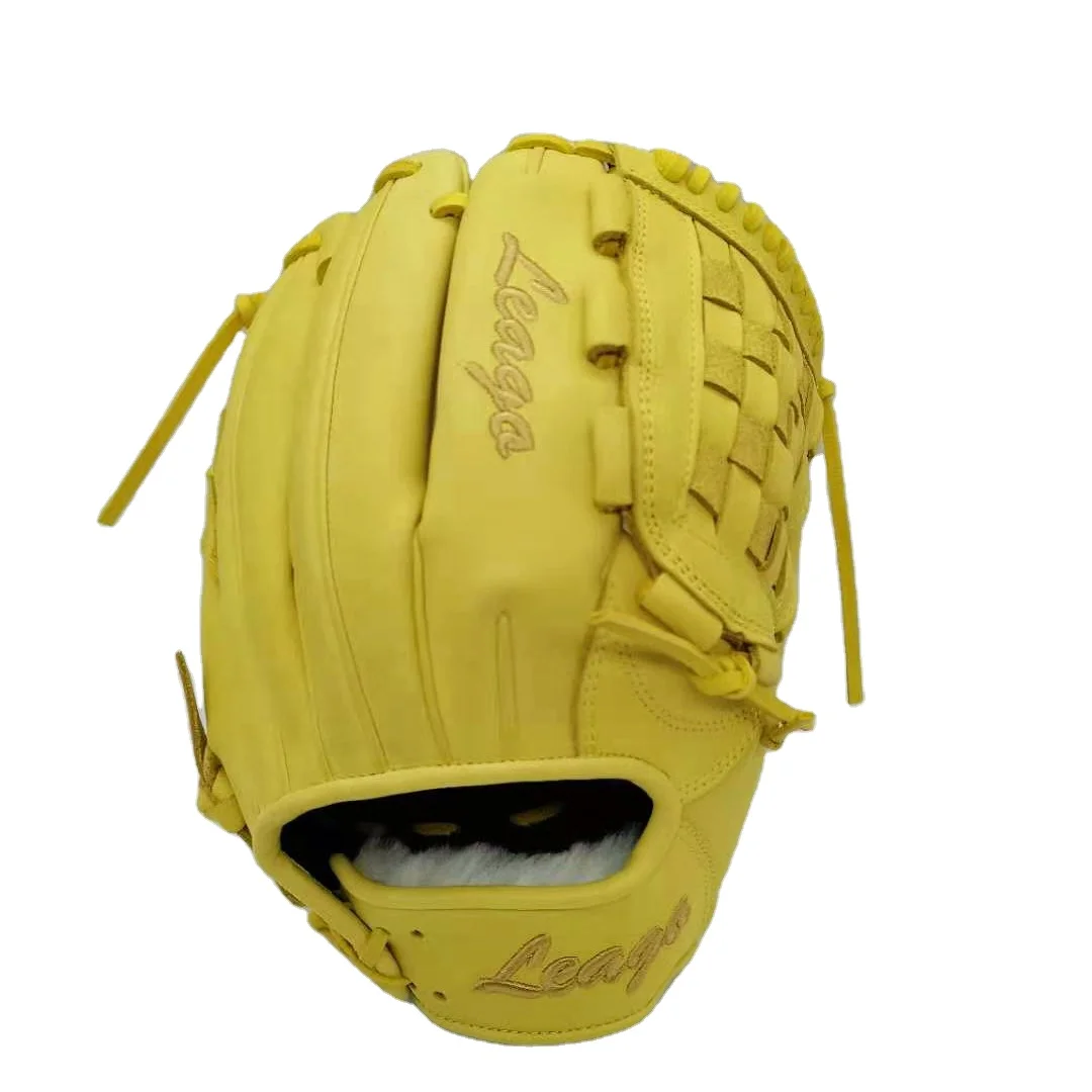 Custom Design Japanese Baseball Fielding Glove Cowhide Leather Baseball Fielding Gloves Softball American Adult Baseball Gloves