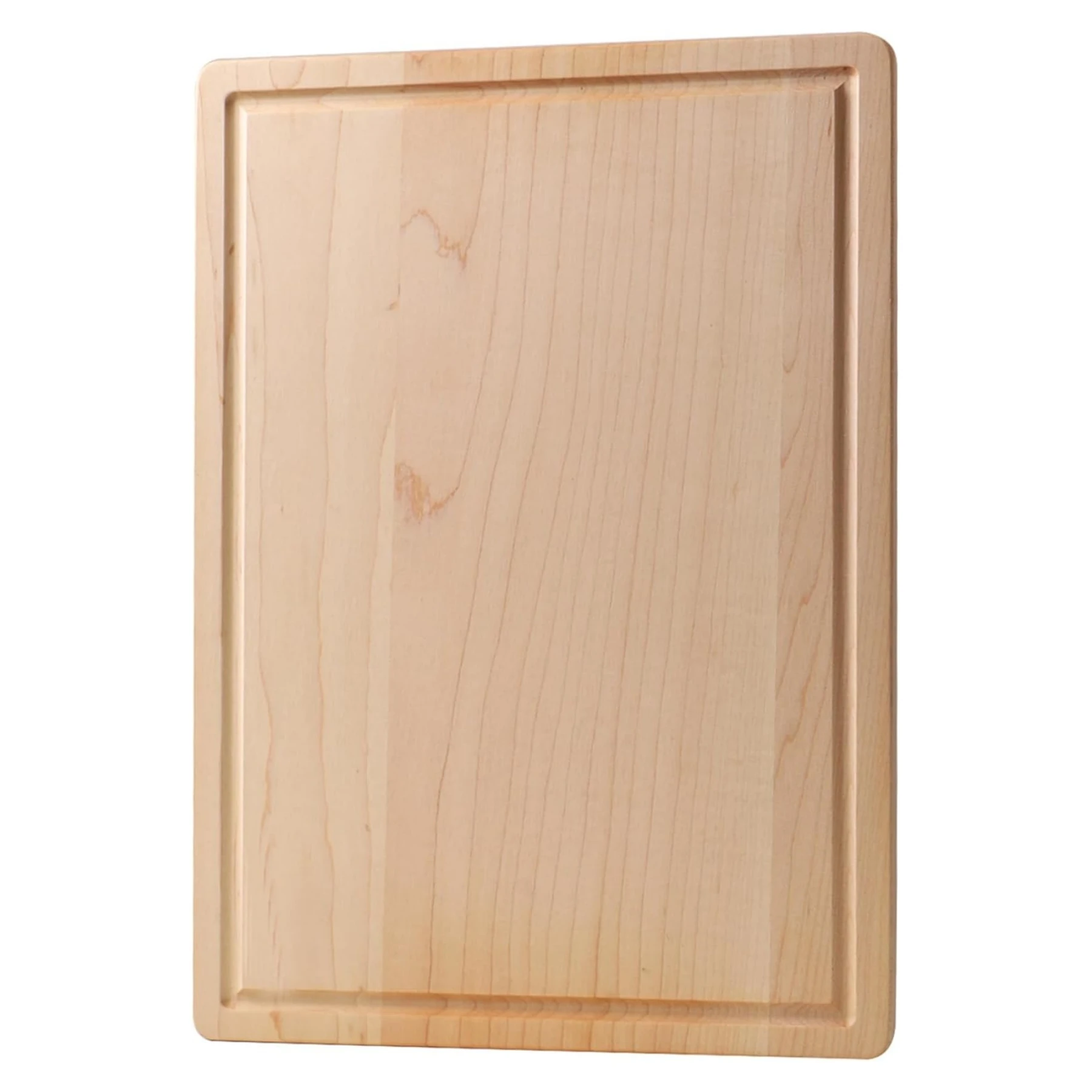Maple Wood Cutting Board Reversible Wooden Chopping Boards for Kitchen with Juice Groove Large Fruit Charcuterie Board
