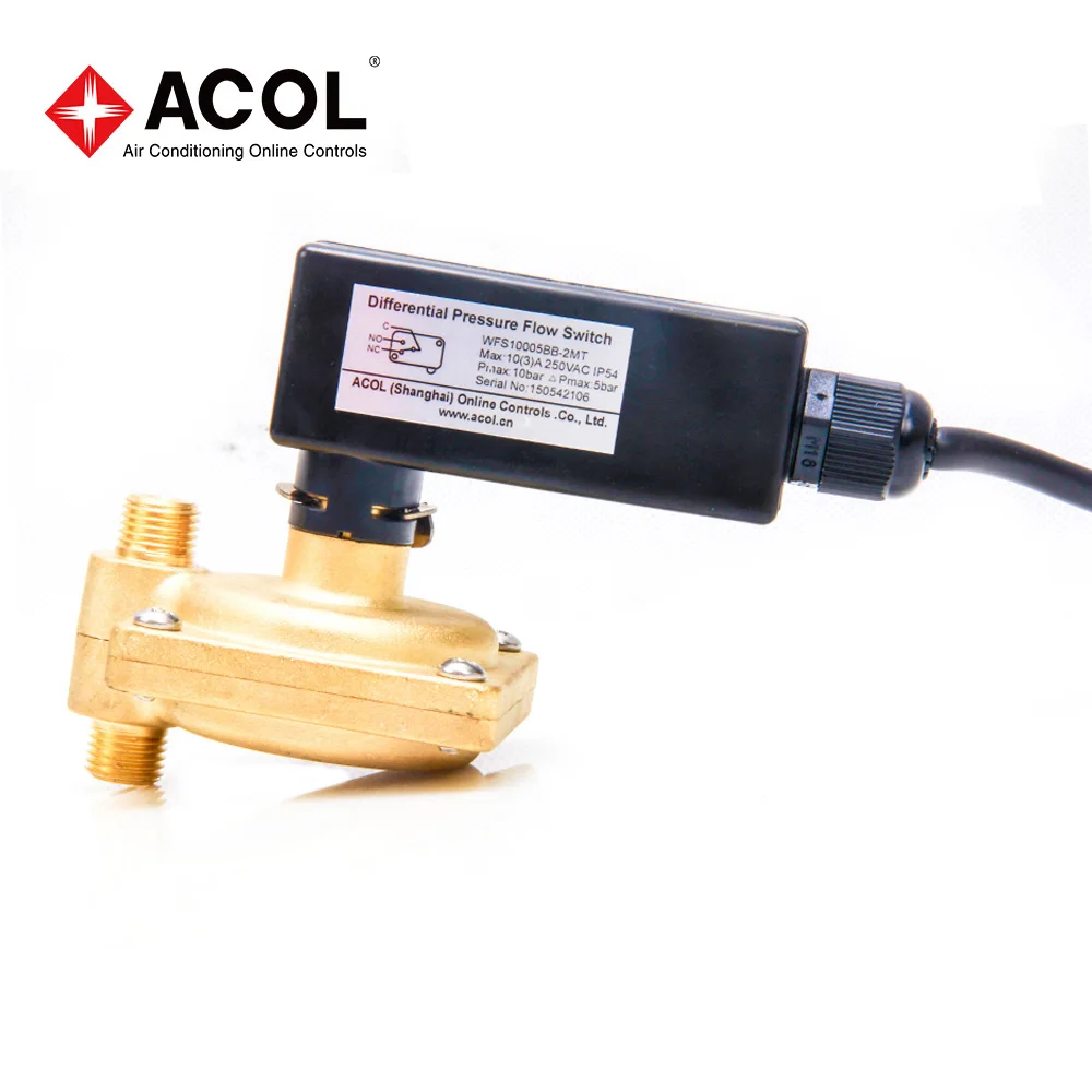 ACOL Commercial air Conditioner Differential Pressure Flow Switch for CLIMAVENETA