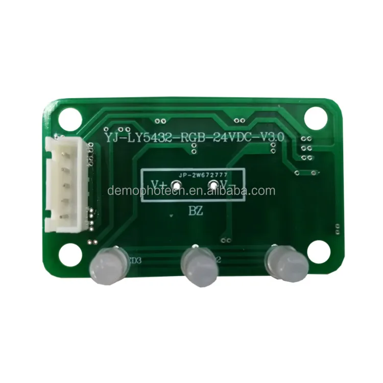 Low Voltage DC24V 1W CE RoHs certification dob driverless three colors RGY led module pcb pcba for workshop machine warninglight