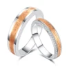 18K White Rose Gold