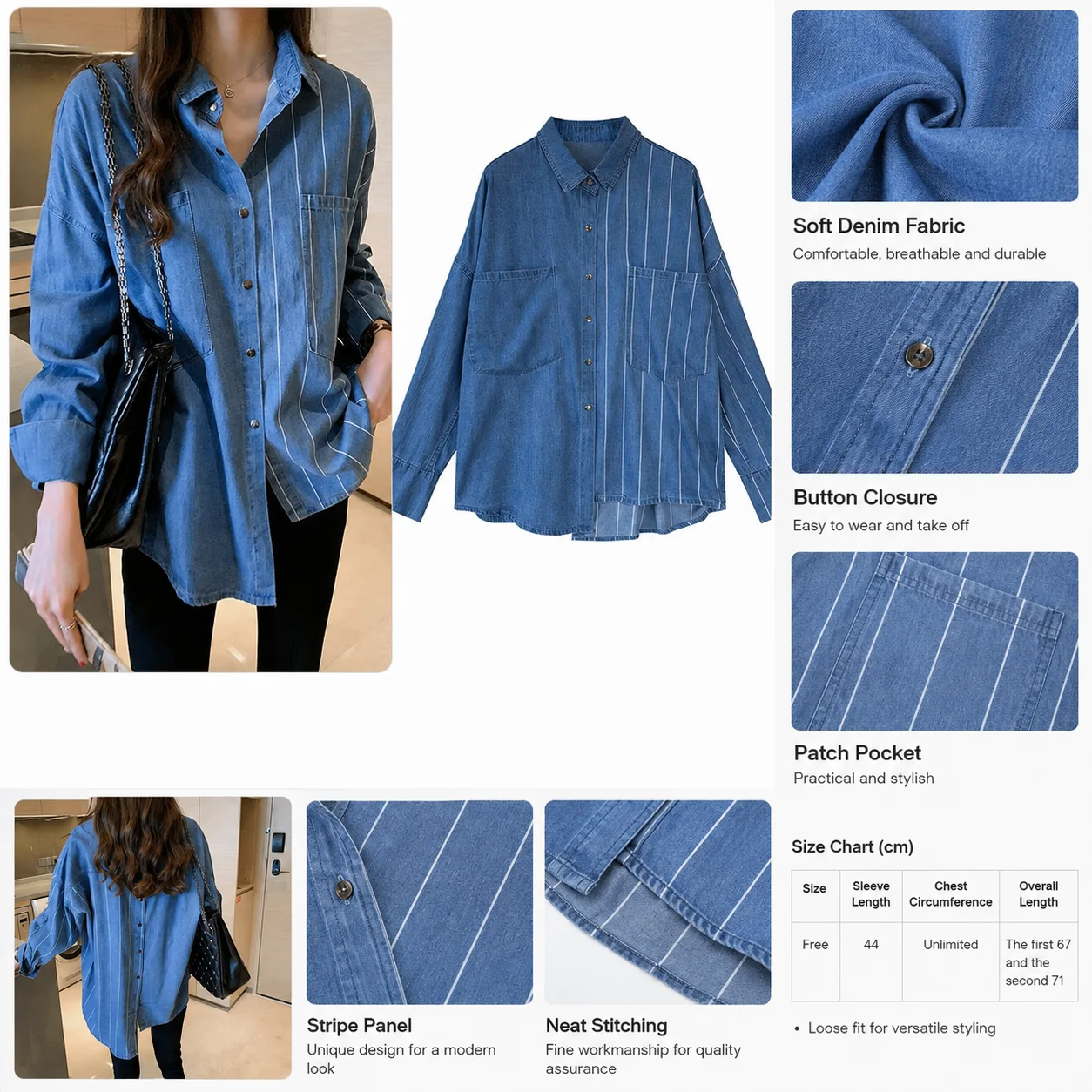 Casual Women Shirts Solid Color Button Lapel Long Sleeve Blouses Loose Cotton Linen Streetwear Shirts for Women Knitted Female