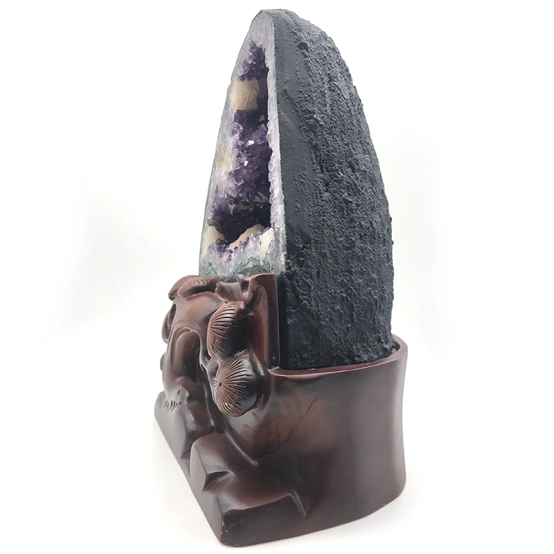 水晶　大 シャッタカイト入り水晶 Q463(キャビネット) ナミビア - 鉱物