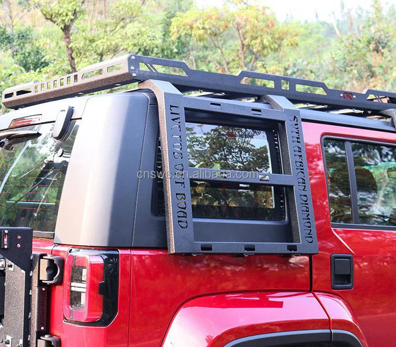 product 4x4 car steel roof rack 4 door 2 door luggage carrier top bracket for jeep wrangler jl 2018 jl1087-33