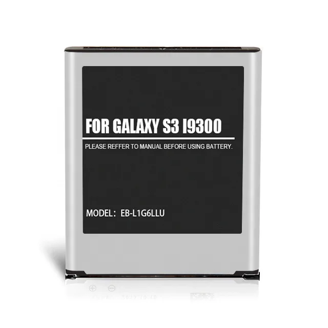 2013 GB/T 18287 for Samsung Galaxy S3 Rechargeable 3.7V Lithium Mobile Phone Battery Stock with MSDS and RoHS Certification