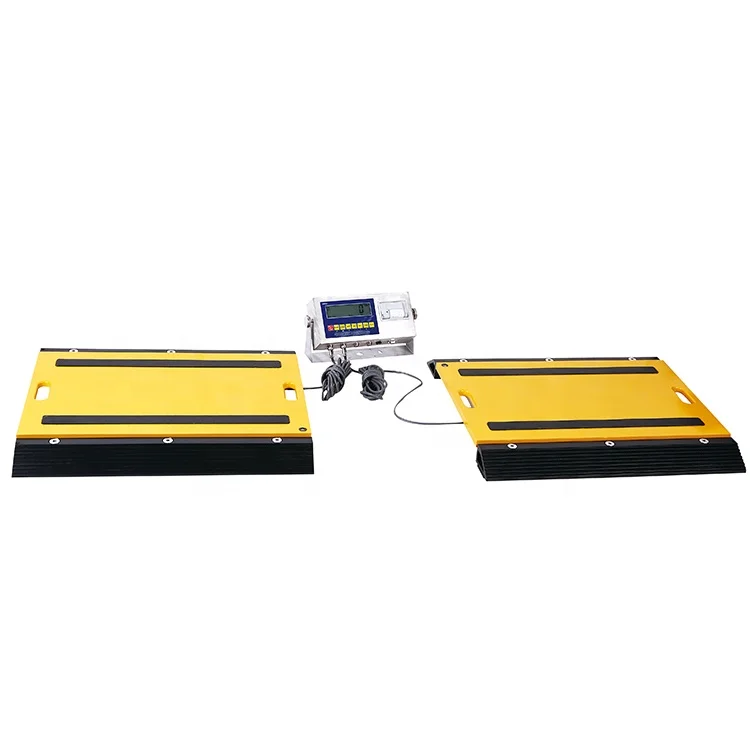 LP7650 LOCOSC Portable Truck Axle Weigh Vehicle Weighing Load Scale 50 80 100 Ton