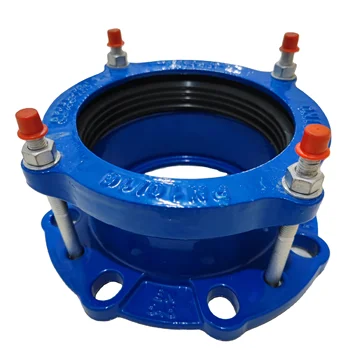 Pn Dn Mm Blue Ductile Iron Wide Range Hdpe Pvc Uh Pipe Joint Universal Flange