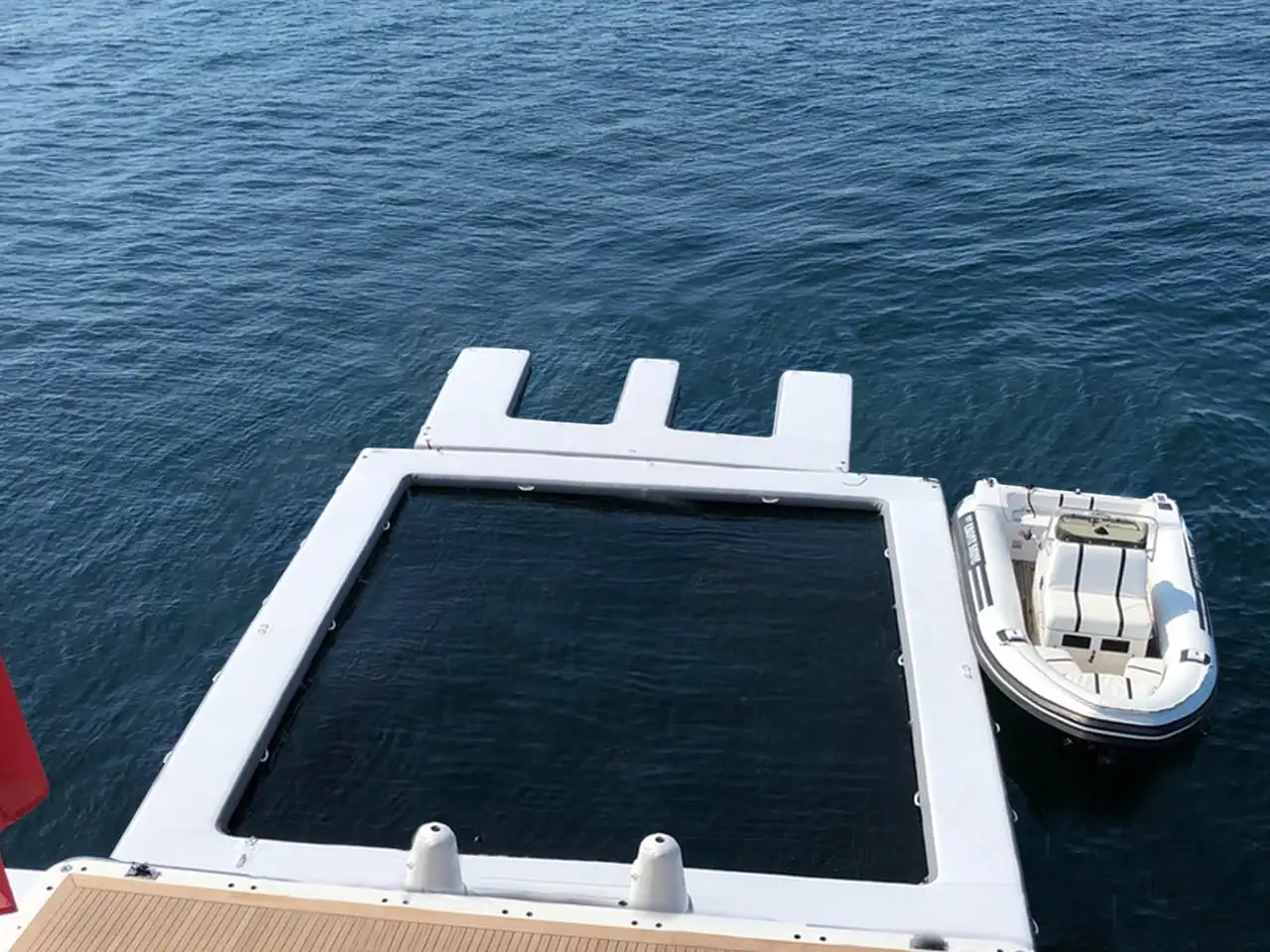 Escalera Para Barco Pontón, Escalera De Natación Para Barco, Escalera