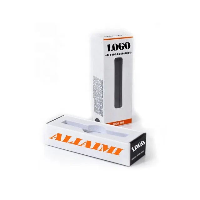 Оптовая продажа, ручка для вейпа, упаковка масляного картриджа CBD, Упаковочная бумажная коробка