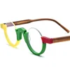 colorful Matte yellow-green frame