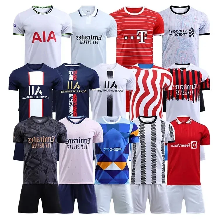 23/24 New Season Wholesale Soccer Jersey Football Shirts Stripe Camisetas De Futbol Thailand