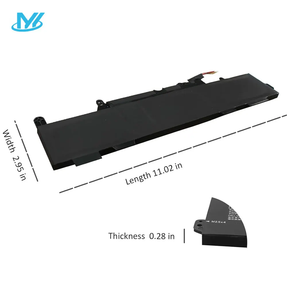 Batterie HP EliteBook 830 840 735 745 G5 G6 HP ZBook 14u G5