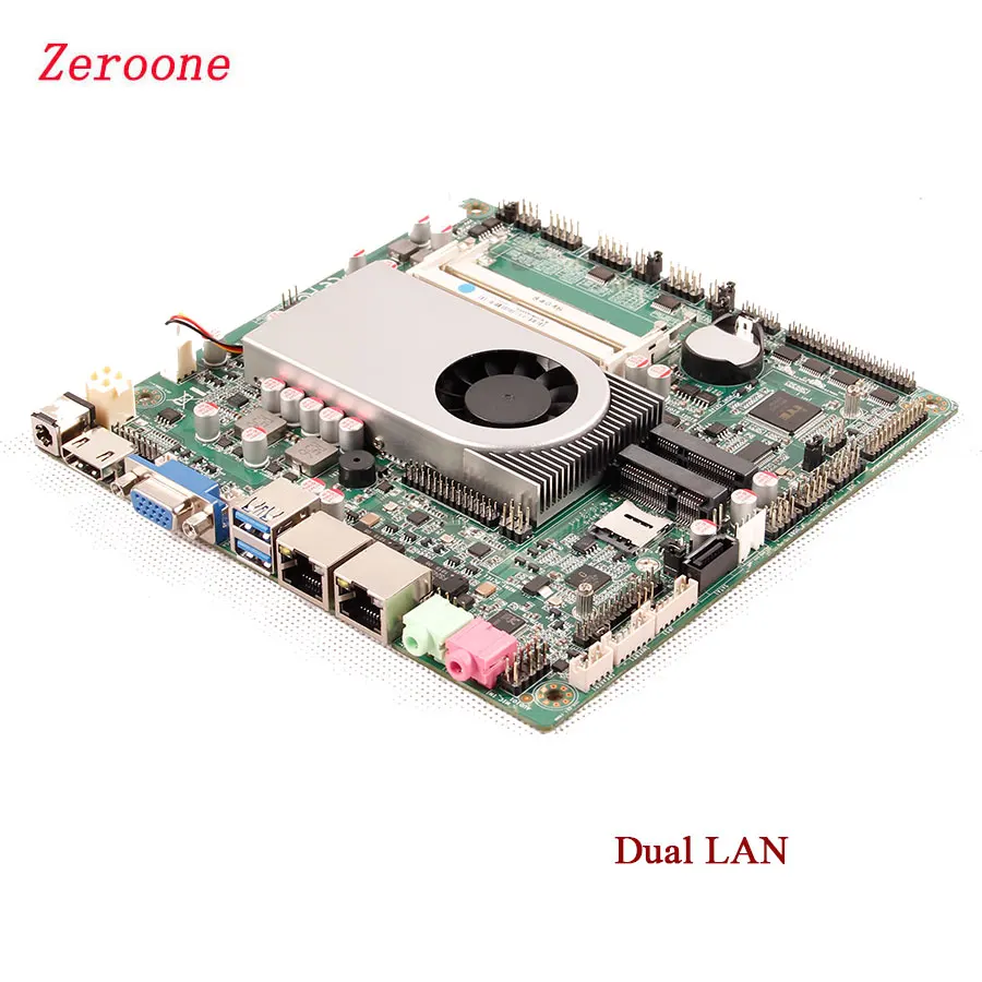 PC Motherboard Intel 5th Broadwell I5 5200U Support With Dual Gigabit LAN