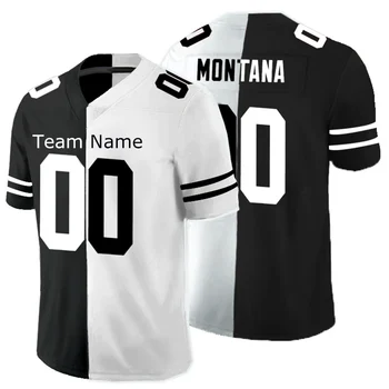 Bulk Blank American Football Jerseys No Number No Name for Sale