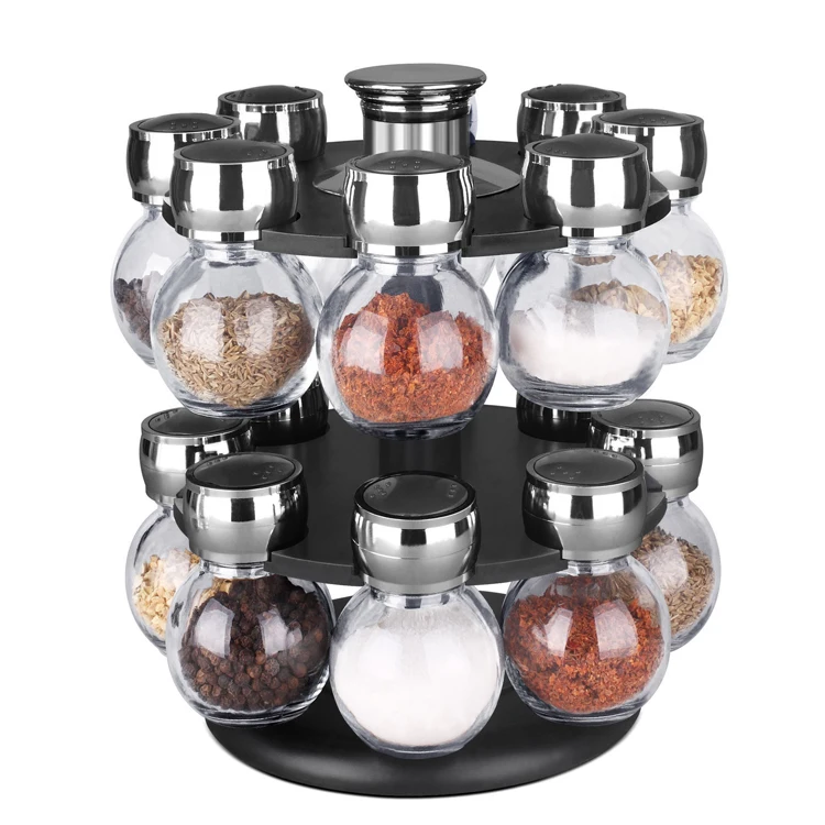 Spice up Your Kitchen with Revolving Tower Free Refills