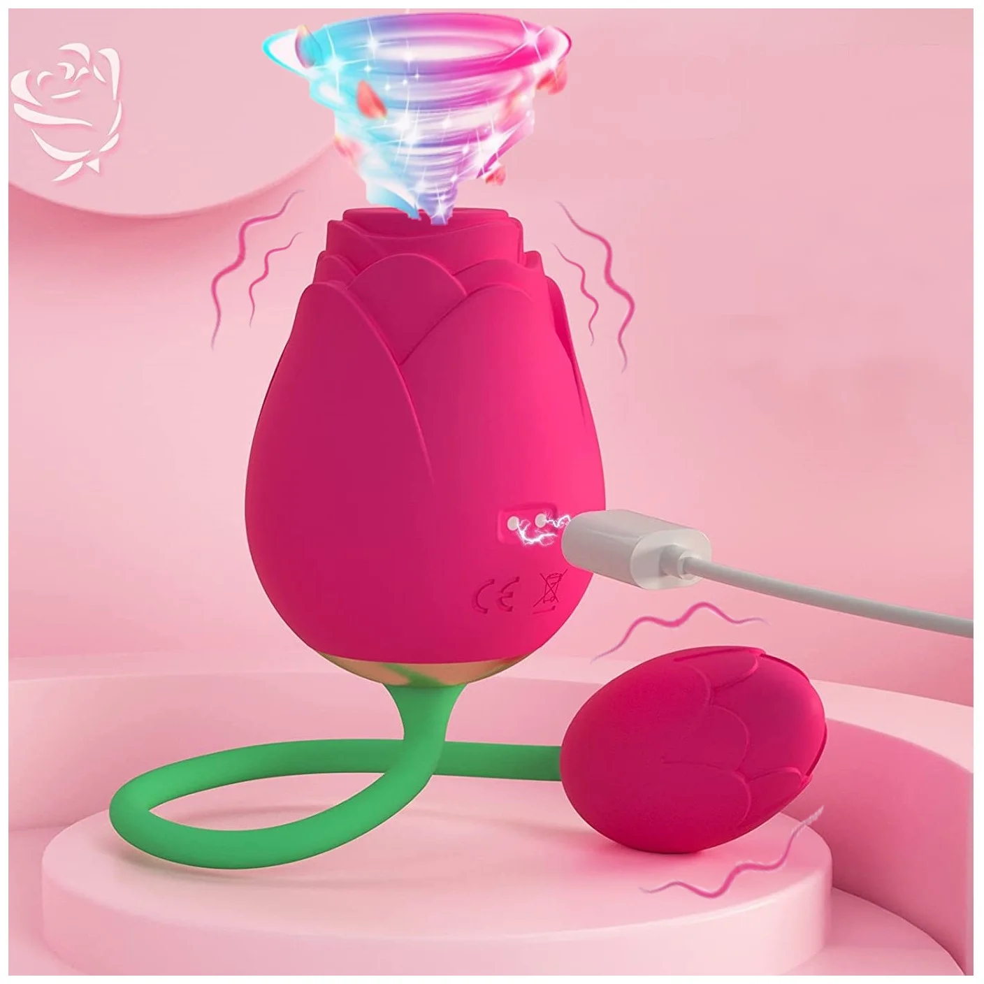 Xiaer Rose Vibrator Tongue Massager Adult Sex Toys 2 In 1 Shaped Anal Sex  Couples Egg Shop Sex Toy The Rose Shaped Vibrator - Buy Xiaer Rose Vibrator  Tongue Massager,Adult Sex Toys 2 In 1 Shaped Anal ...