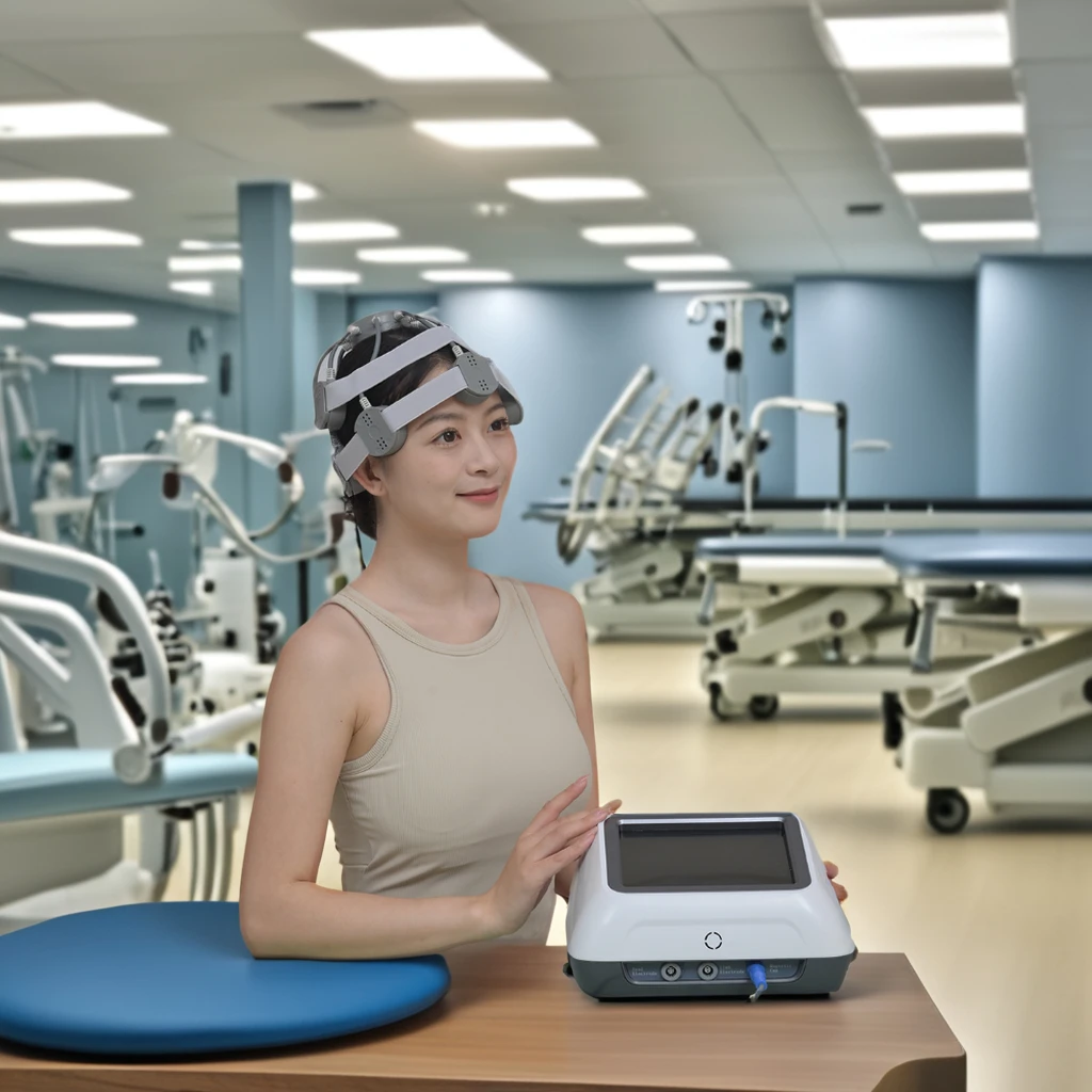 Transcranial Magnetic Stimulation (TMS) for Depression Stroke RTMS Rehab Therapy Supplies for Brain Transcranial Therapy