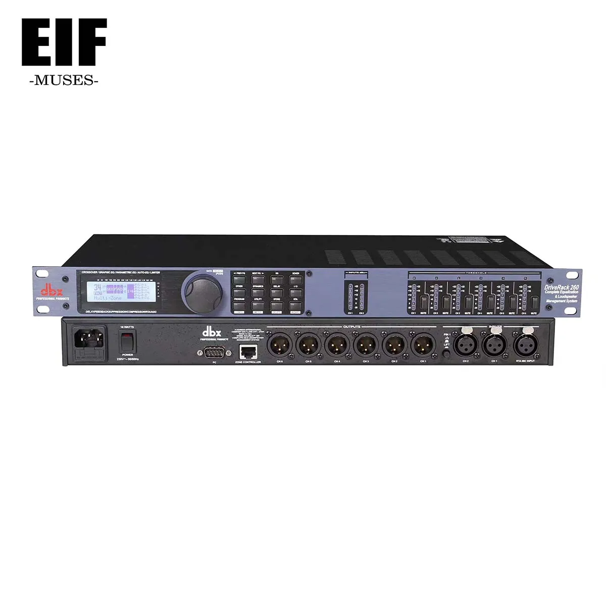 Wholesale Good Quality Dbx Driverack 260 2 X 6 Signal Processor For 2 X ...