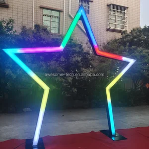 High Quality Acrylic and Iron LED Work Light for 5-pointed Star Tunnel Factory Direct Sale