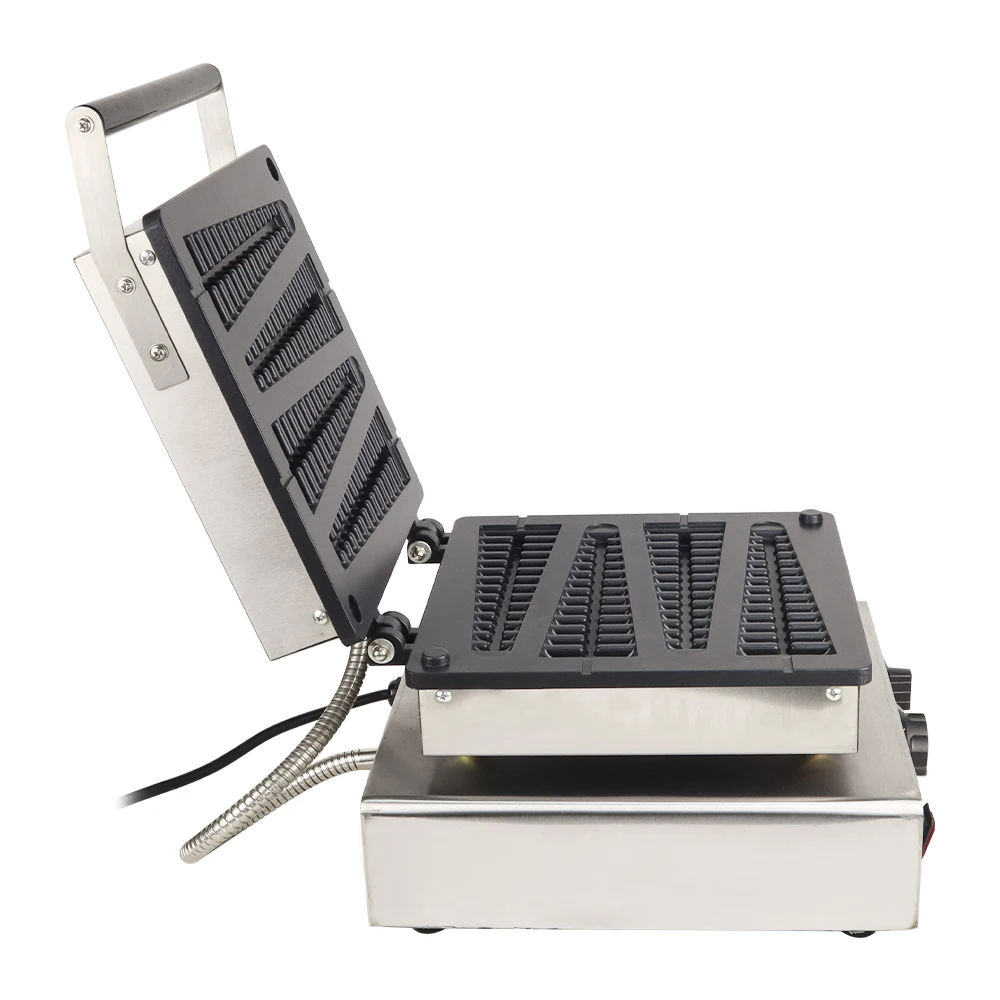 Pine pancake  machine Commercial Professional waffle machine with iron cast cover for sale supplier