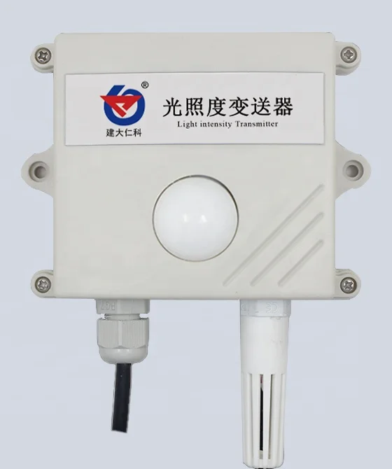 Digital lux Meter Smart Sensor Outdoor lux Light Sensor with Rs485