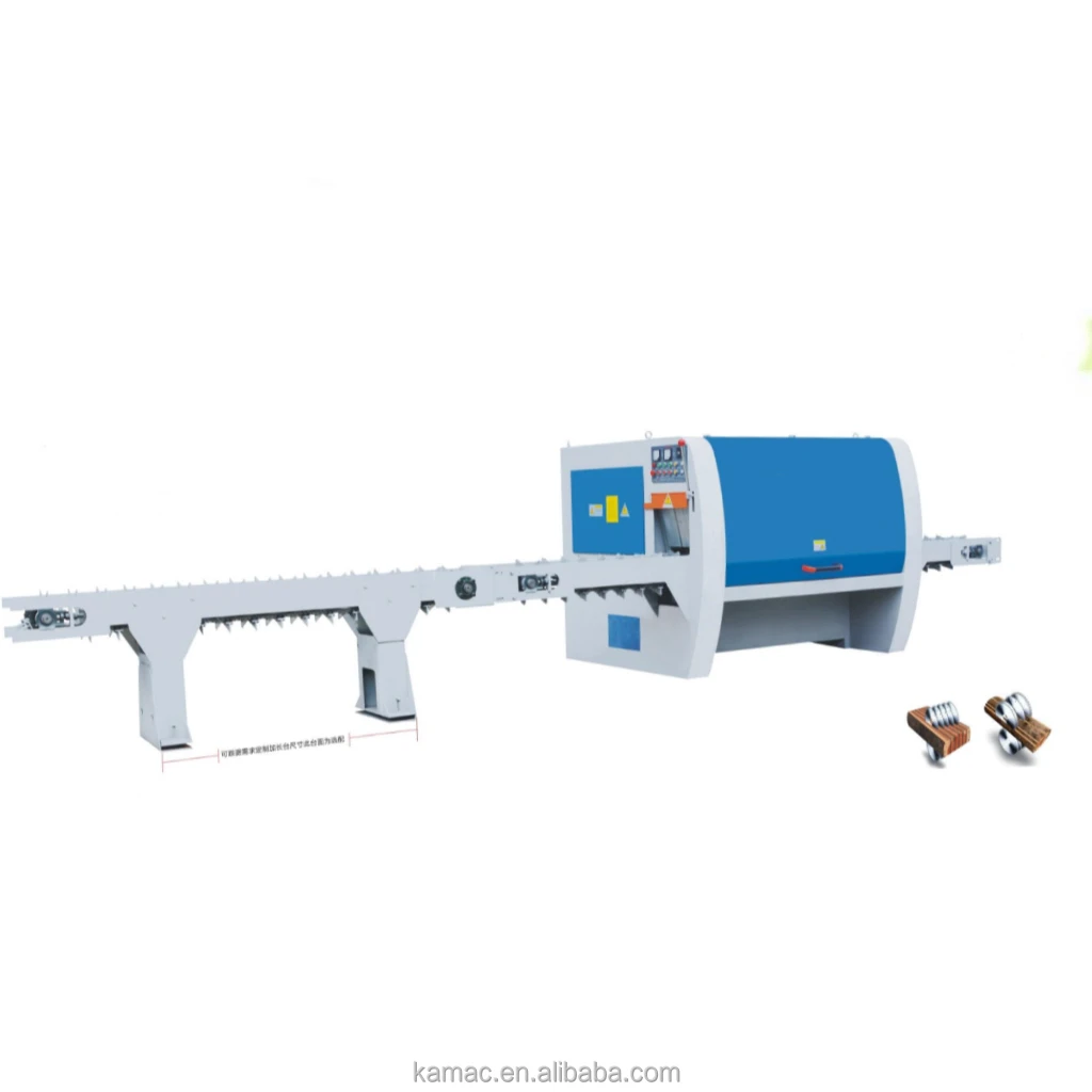 Timber Edger Machine Multi Blade Cutting Log Saw Mill Timber Mizer Sawmill Board Edger Wood ...