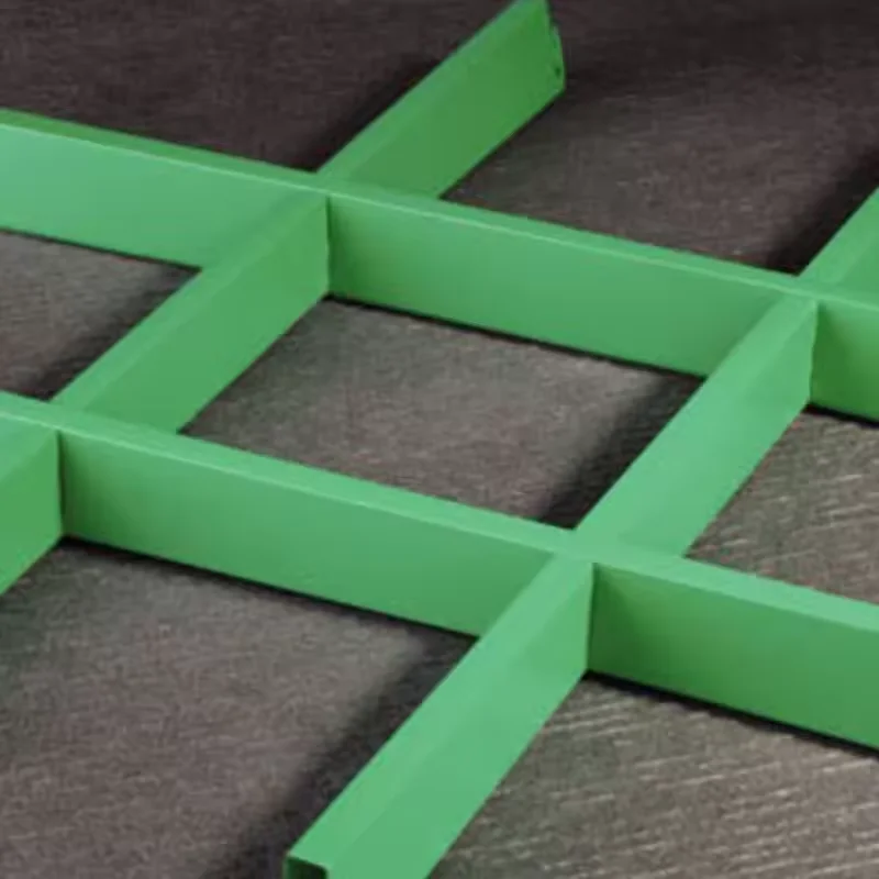 Aluminium Open Cell Grid Ceiling Designs