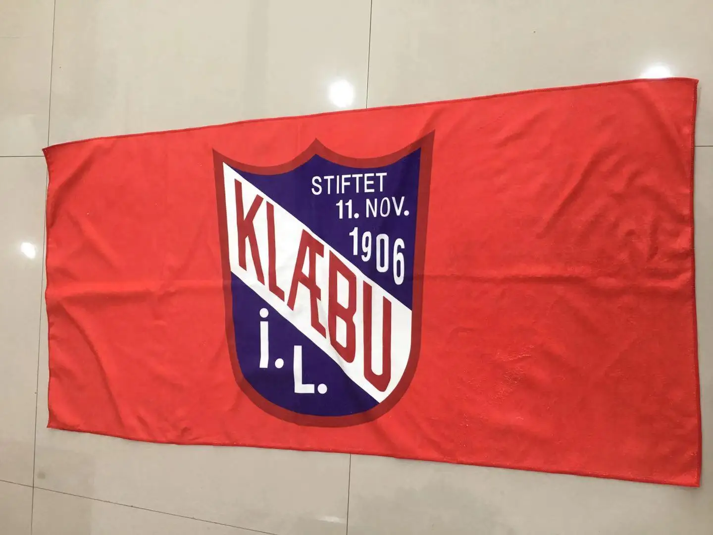 towels beach with logo