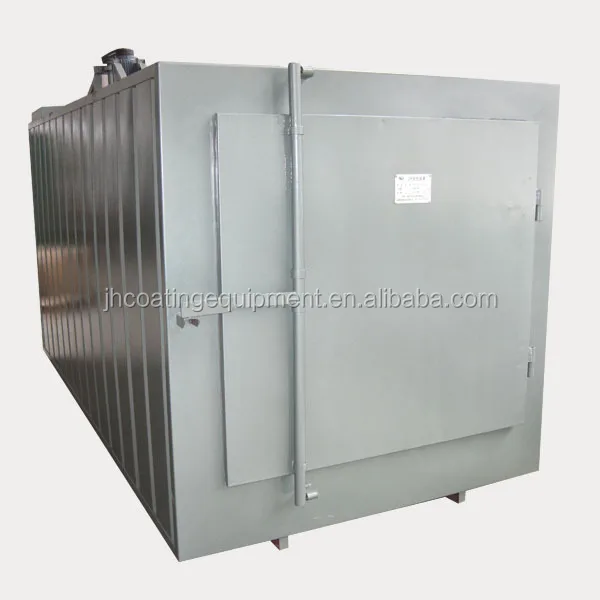 Нагревательная стабильная газовая печь для окраски покрытия отверждения промышленности металлическая рама