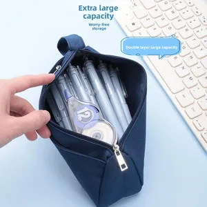 Wholesale Oxford Cloth Pen Bag for Students Stationery Storage Case with High Value Children's Stationery Box Pencil Box