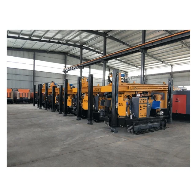 
 KW300C Symmetric type casing pipe drilling equipment/350m water well drilling rig
