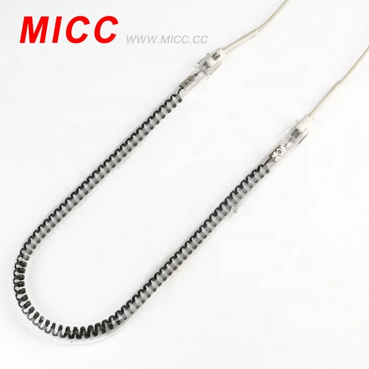 MICC Halogen Quartz Tube Infrared Heaters Quartz Heater Heating element Replacement